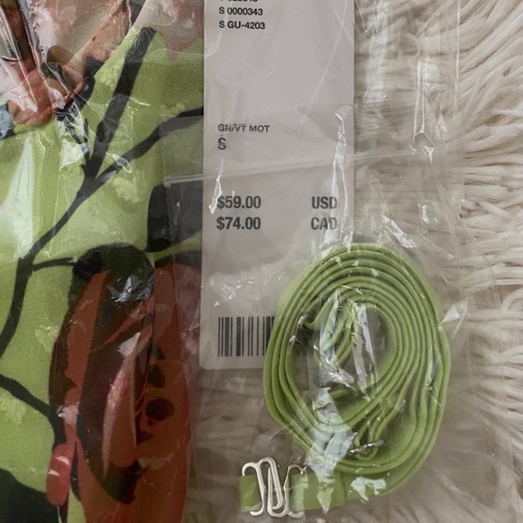 Urban Outfitters green floral corset NWT✨HOST PICK - Picture 5 of 7